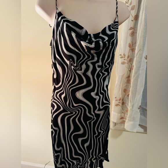 ZARA women’s dress in zebra print size small NWOT - Picture 3 of 13